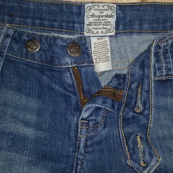 Aeropostale Jean Capris - Picture 3 of 8